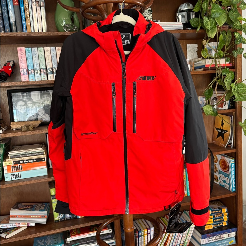 Men’s Red and Black 509 Ether Shell Snowmobile Jacket